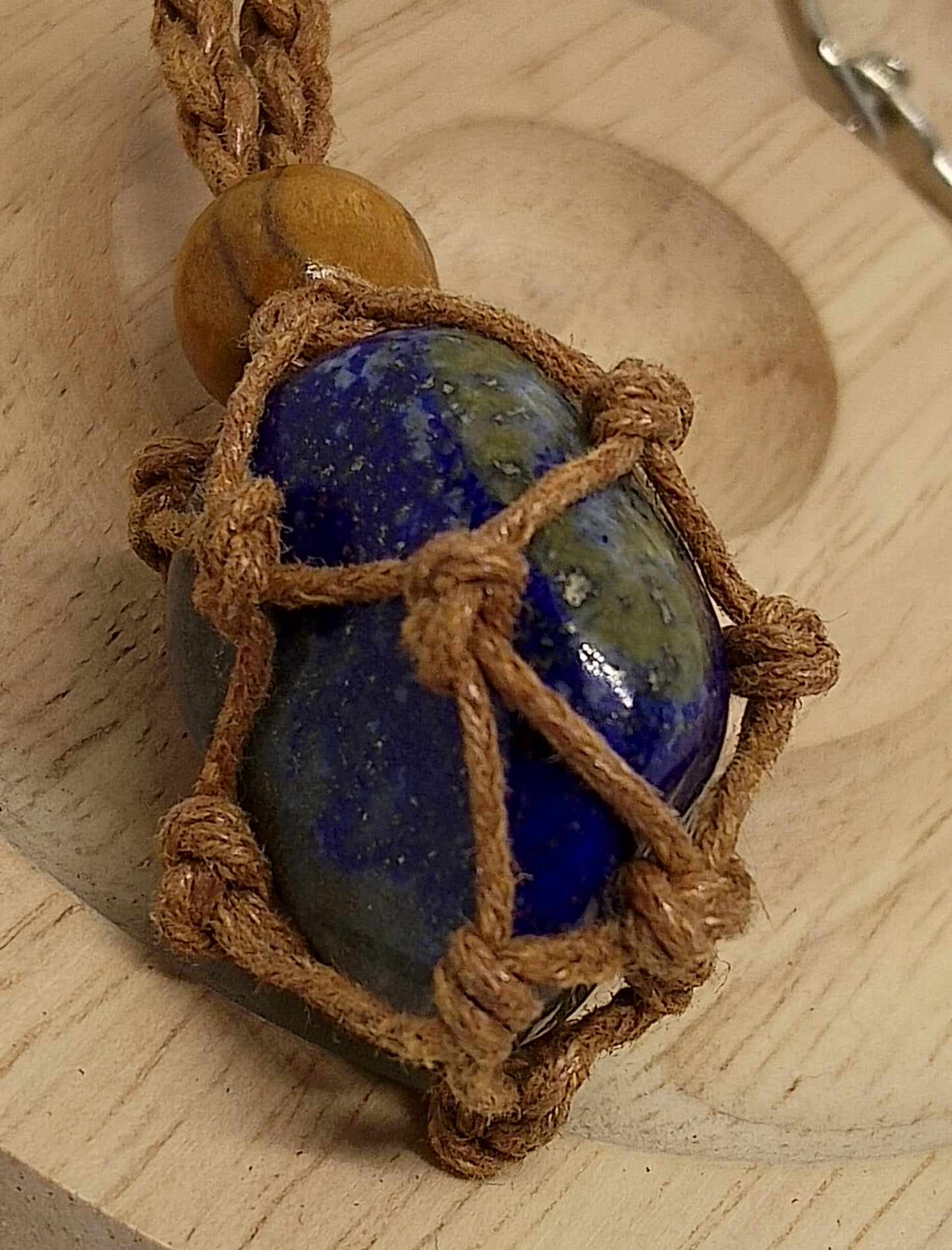 Porte clé lapis lazuli