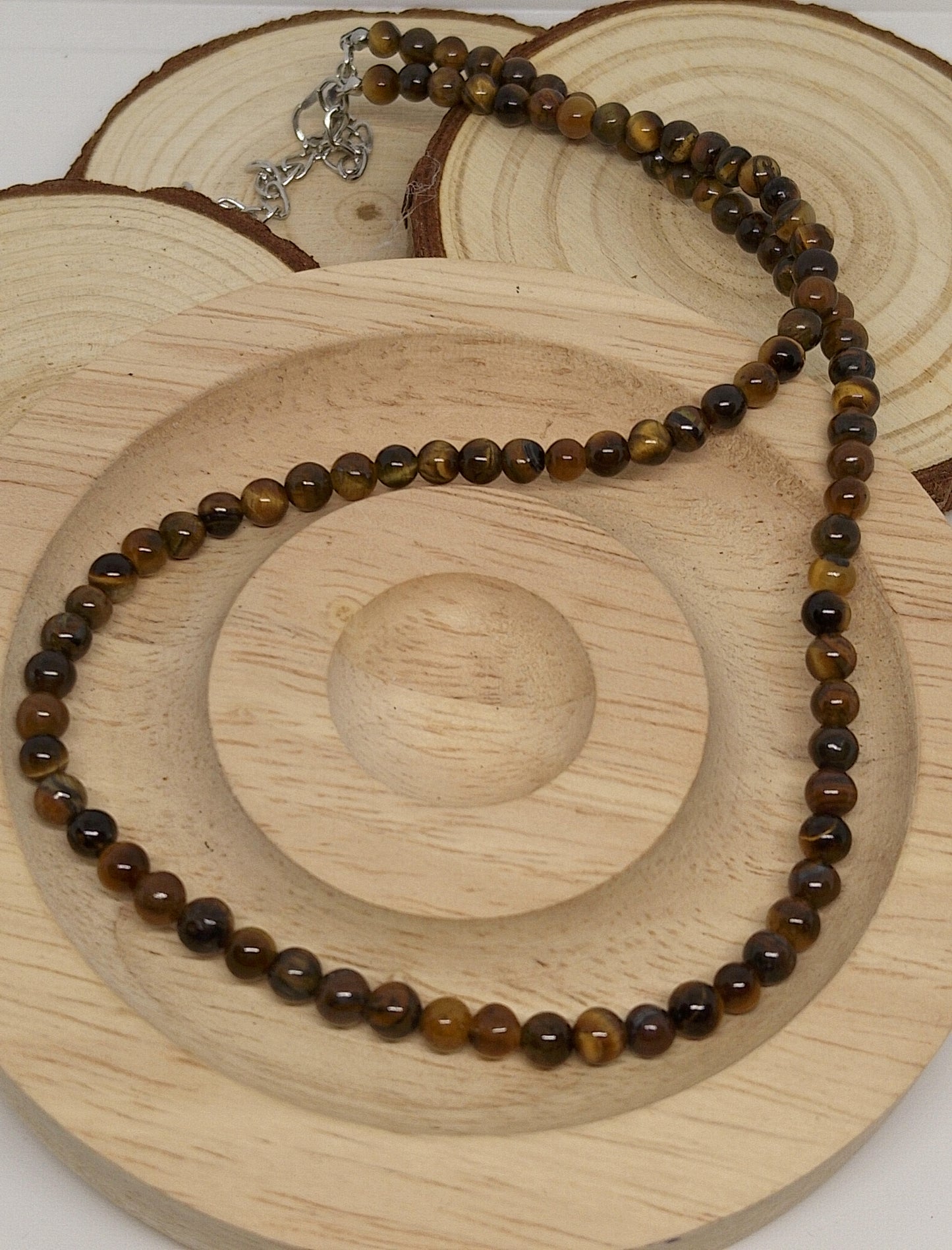 Collier oeil de tigre