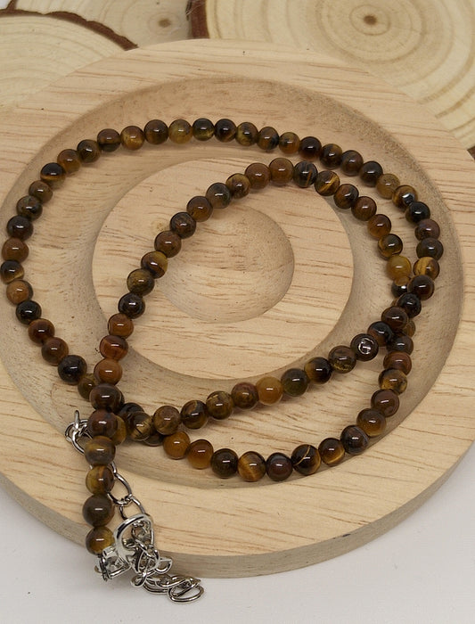 Collier oeil de tigre