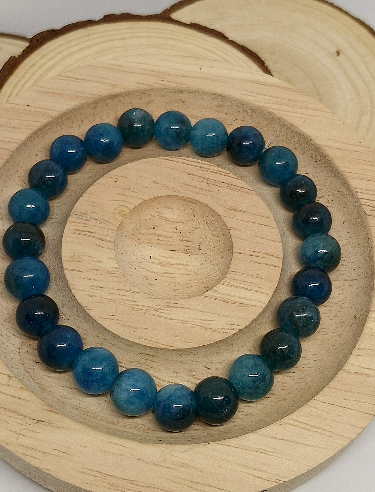 Bracelet en apatite