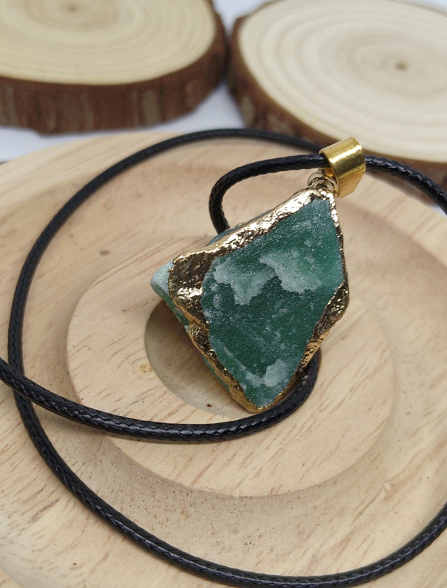 Collier en aventurine