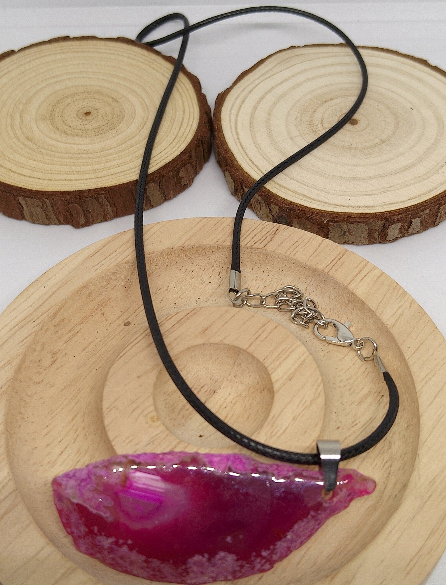 Collier en agate