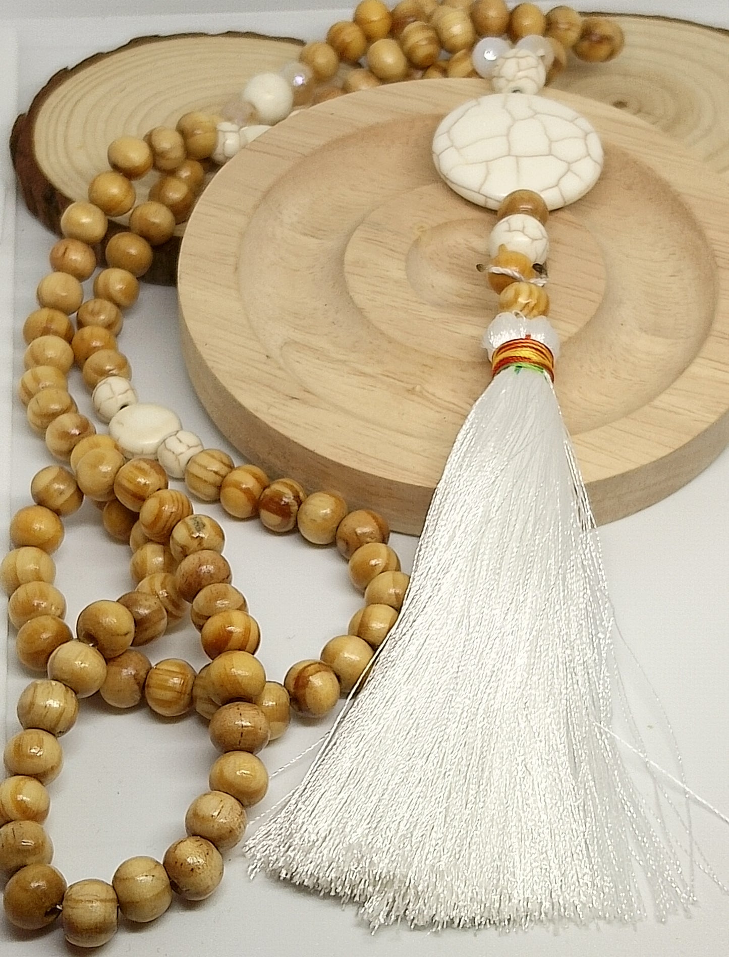 Collier Mala en bois