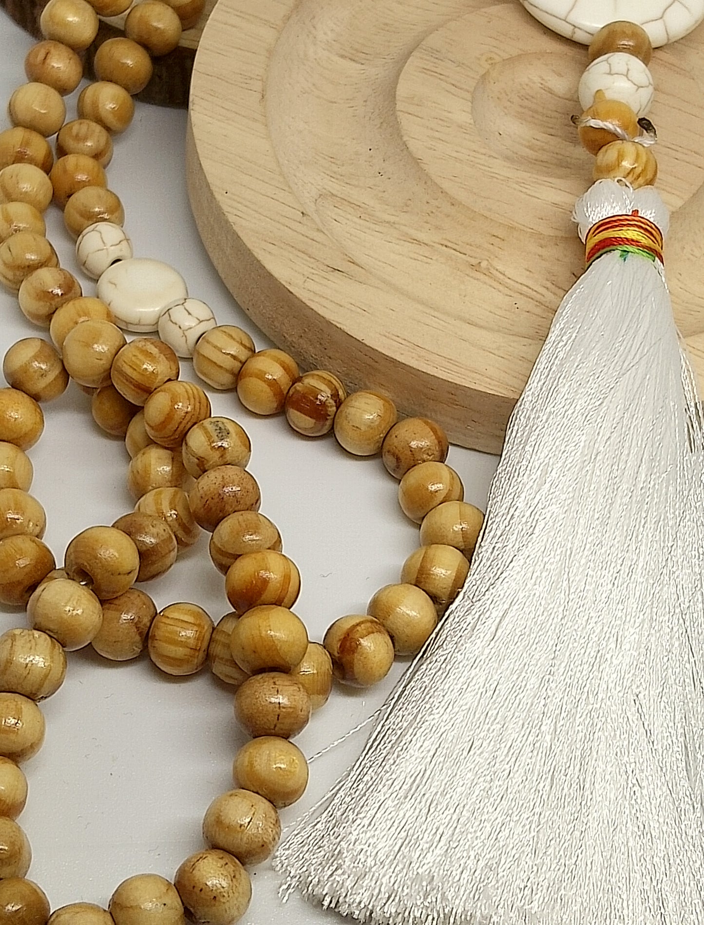 Collier Mala en bois