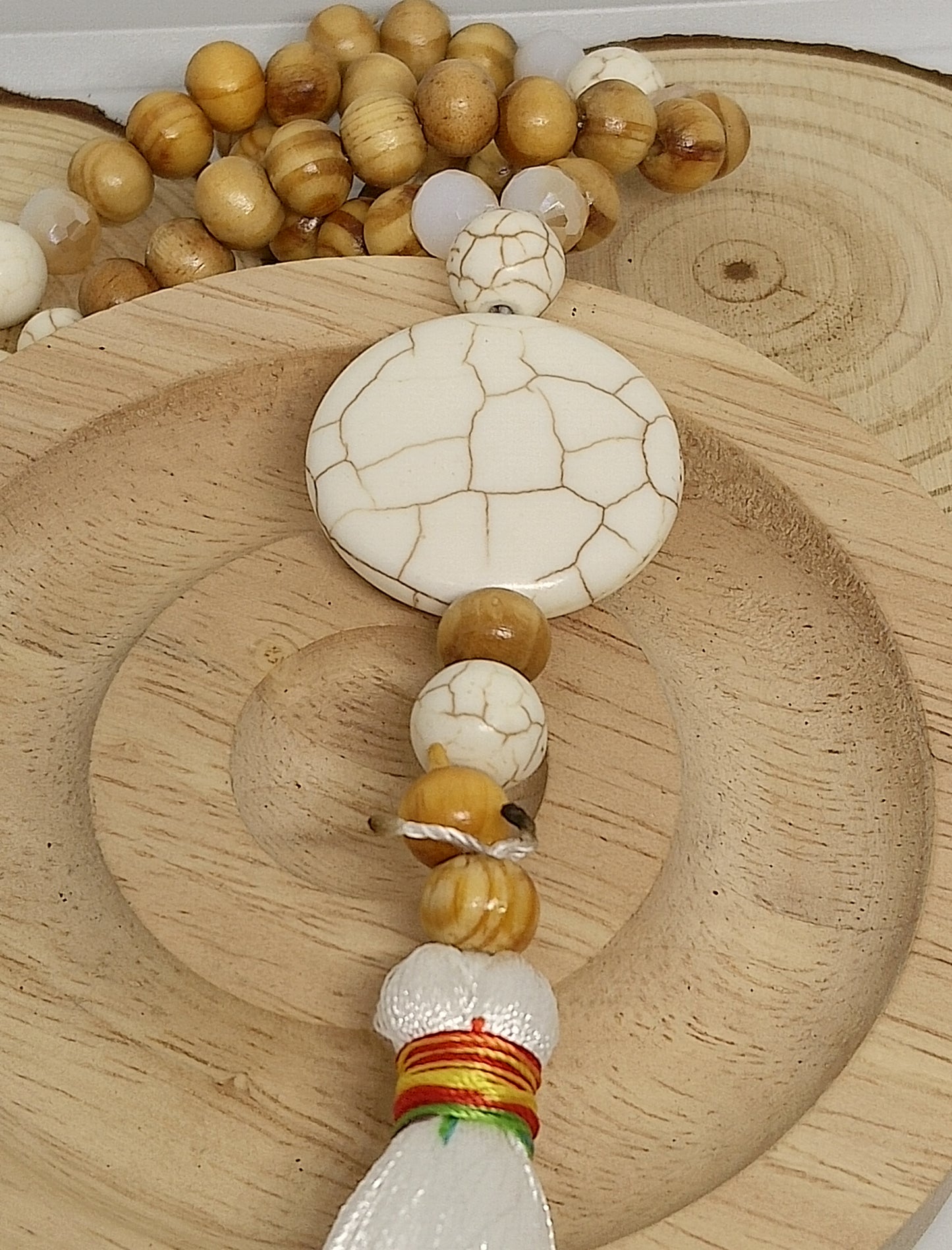 Collier Mala en bois