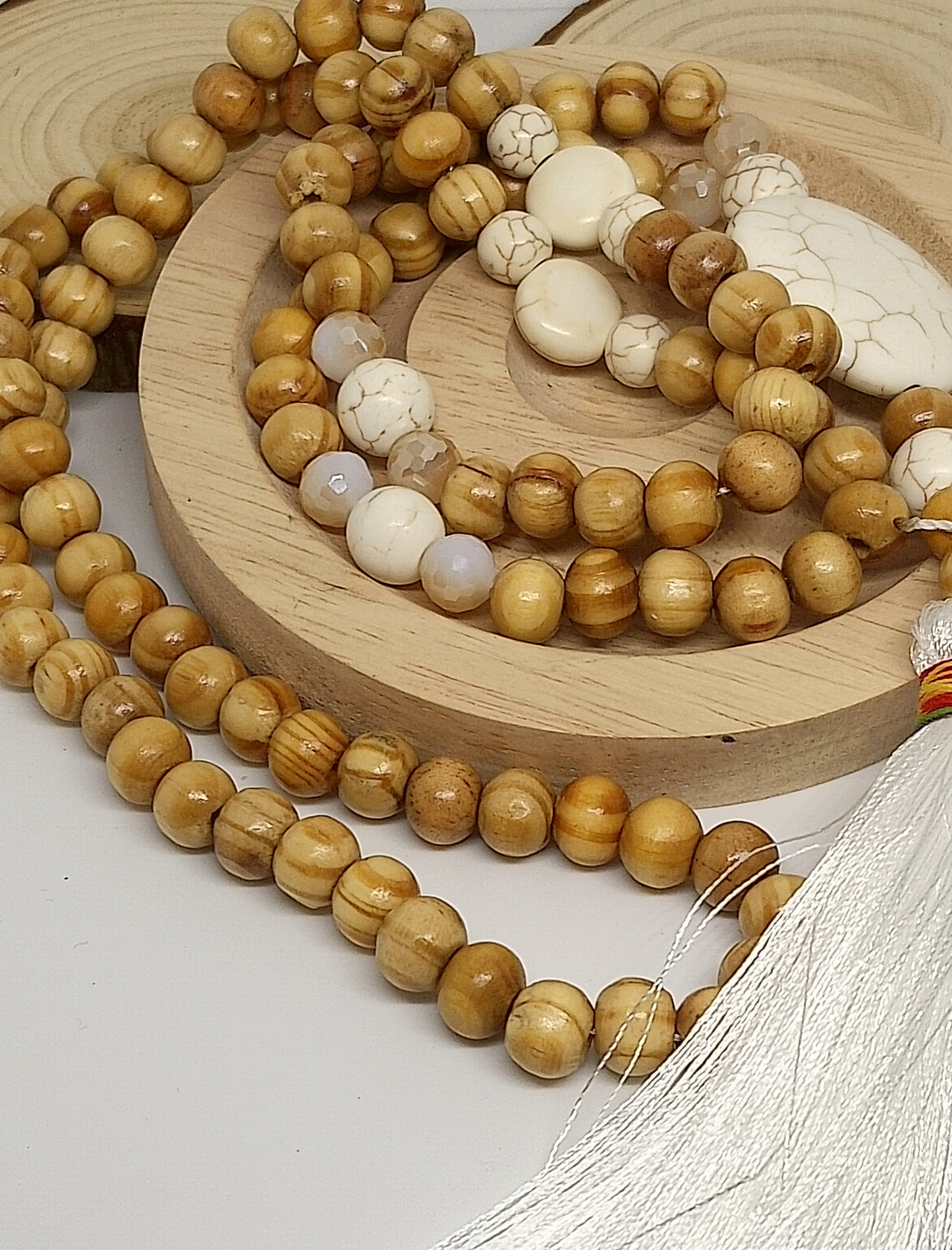 Collier Mala en bois