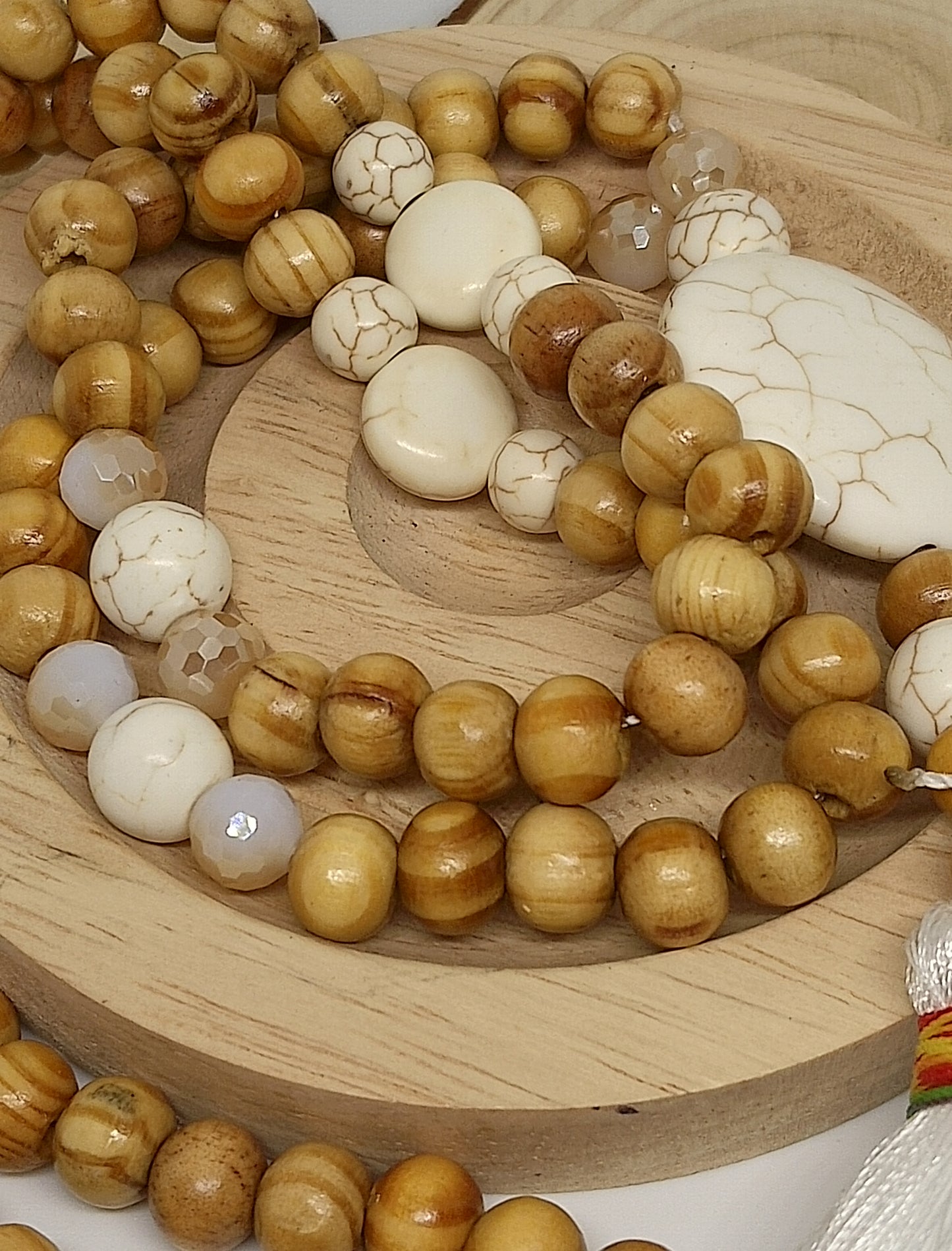 Collier Mala en bois