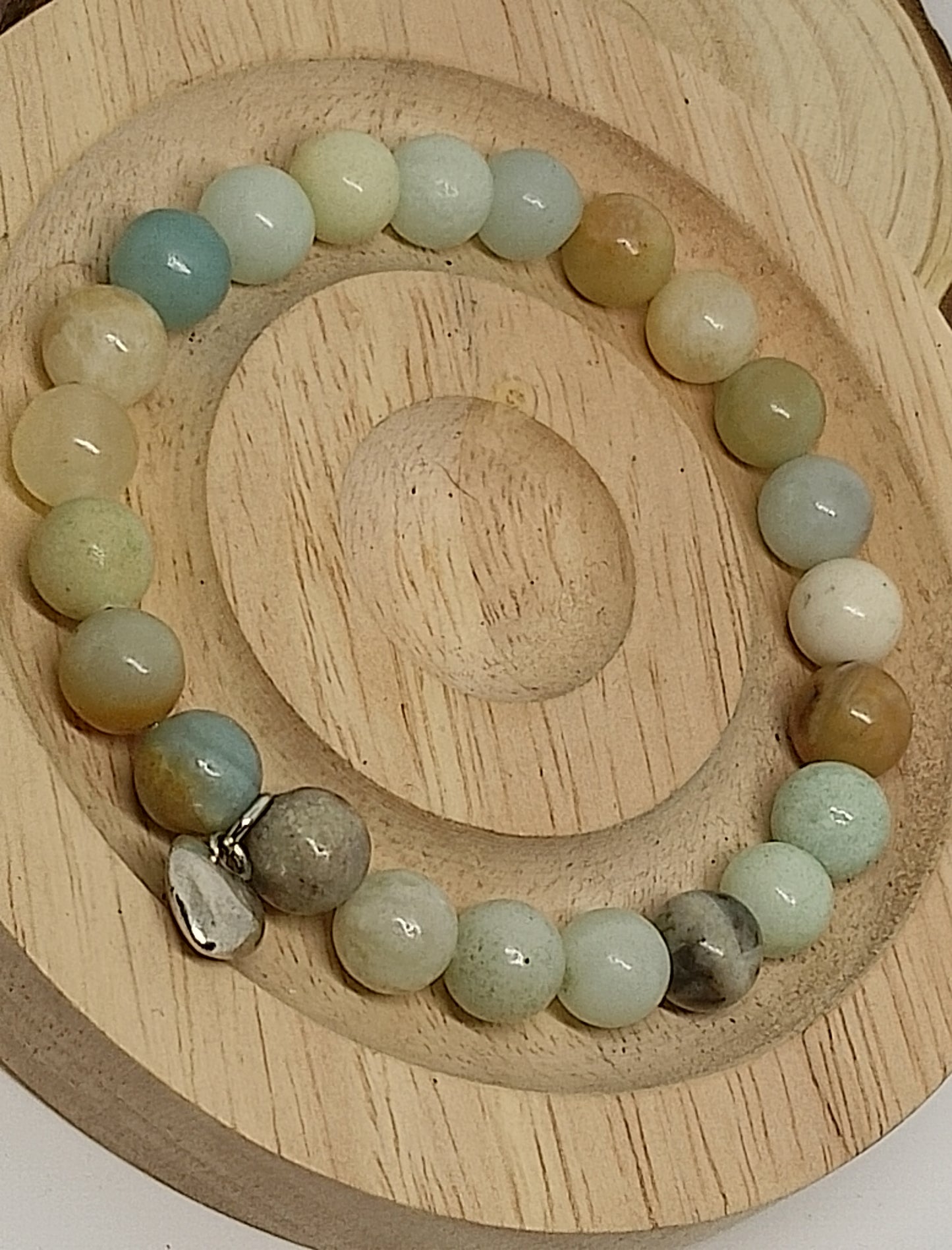 Bracelet en amazonite