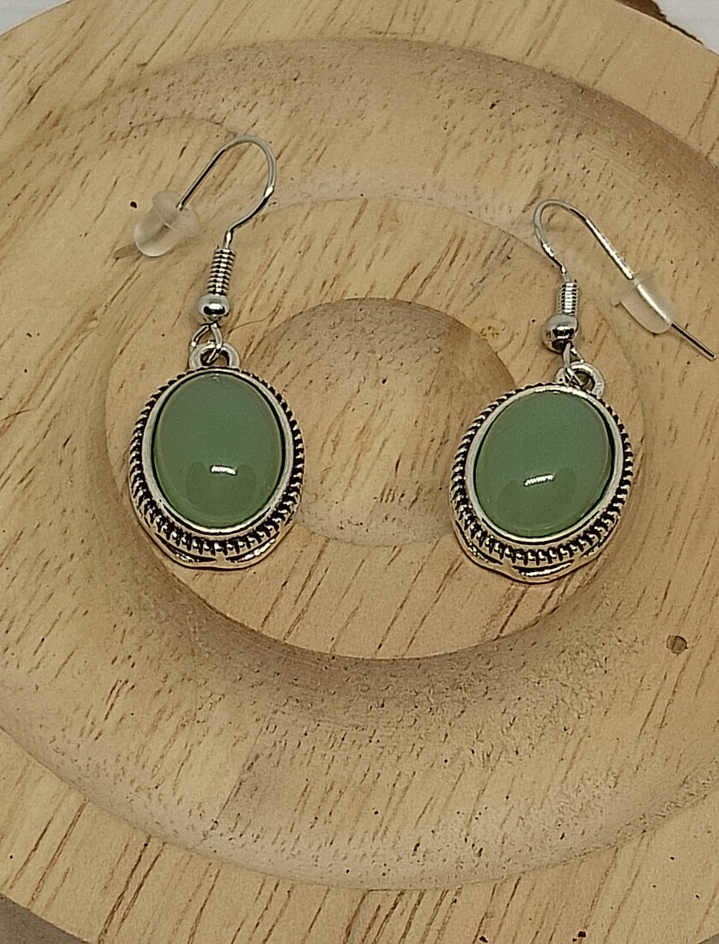 Boucles d'oreilles aventurine