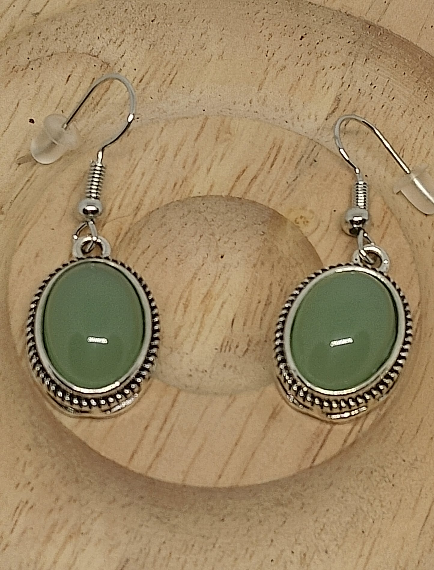 Boucles d'oreilles aventurine