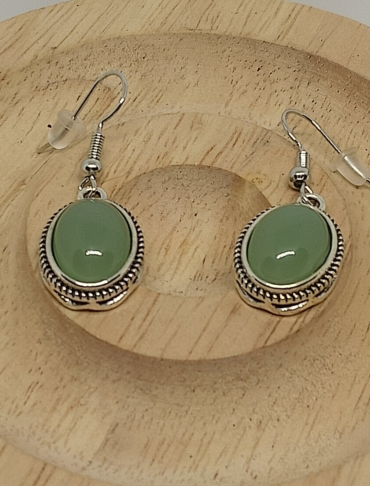 Boucles d'oreilles aventurine