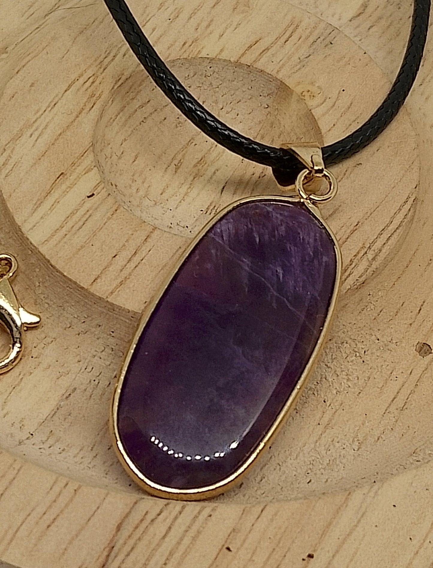 Collier en améthyste