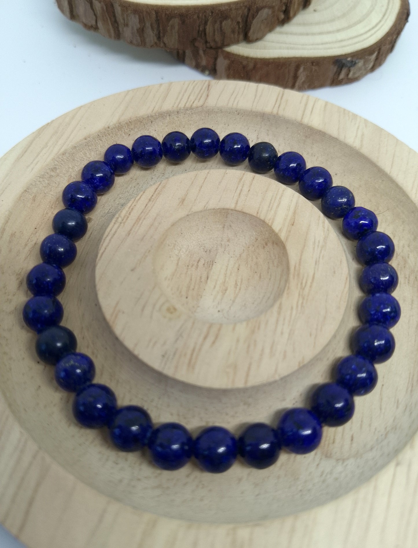 Bracelet en lapis lazuli