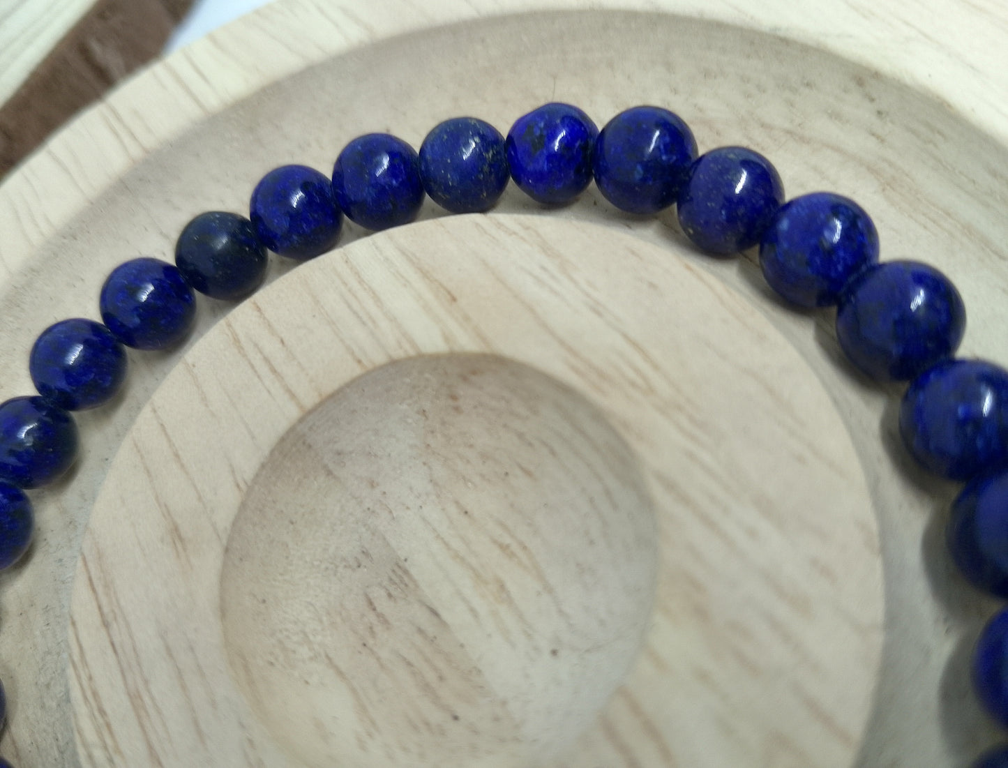 Bracelet en lapis lazuli