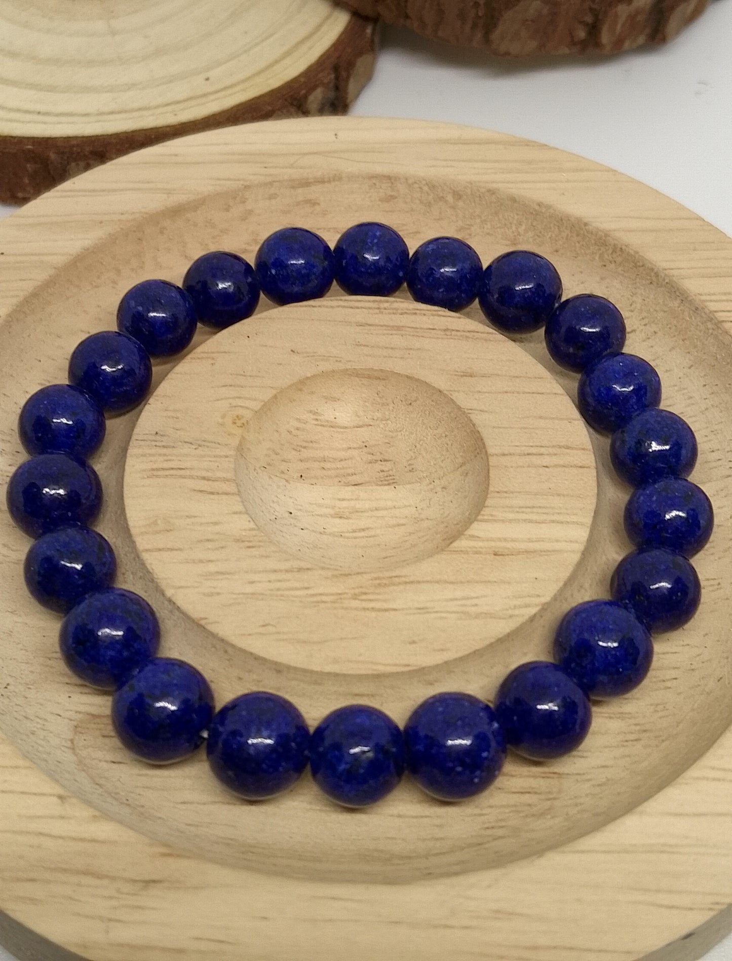 Bracelet en lapis lazuli