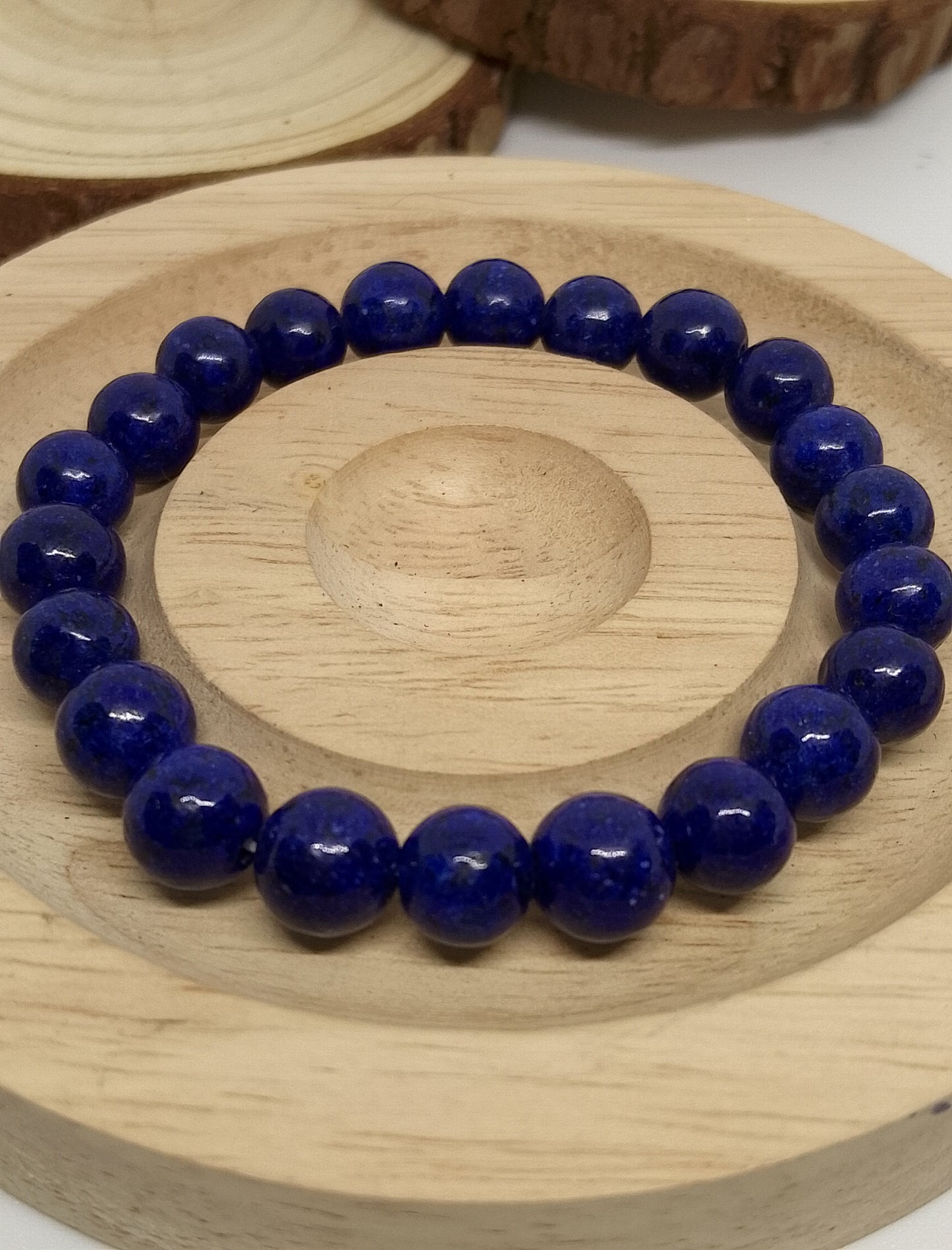 Bracelet en lapis lazuli