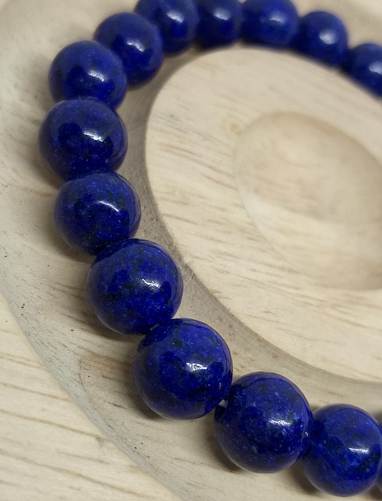 Bracelet en lapis lazuli