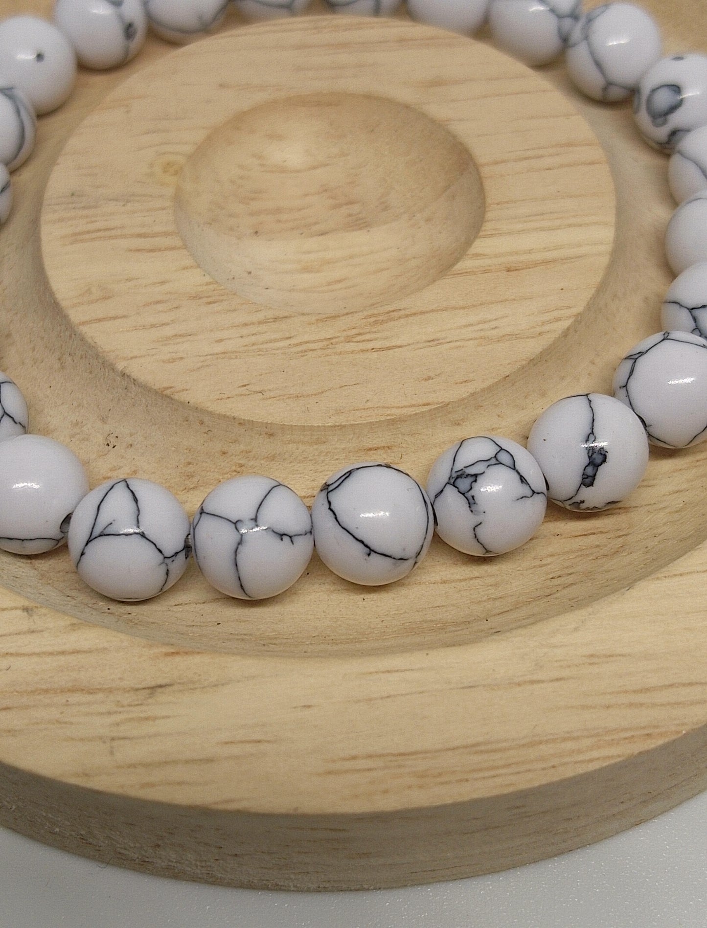 Bracelet en howlite