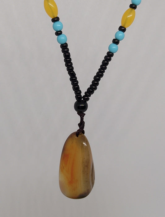 Collier en sardonyx