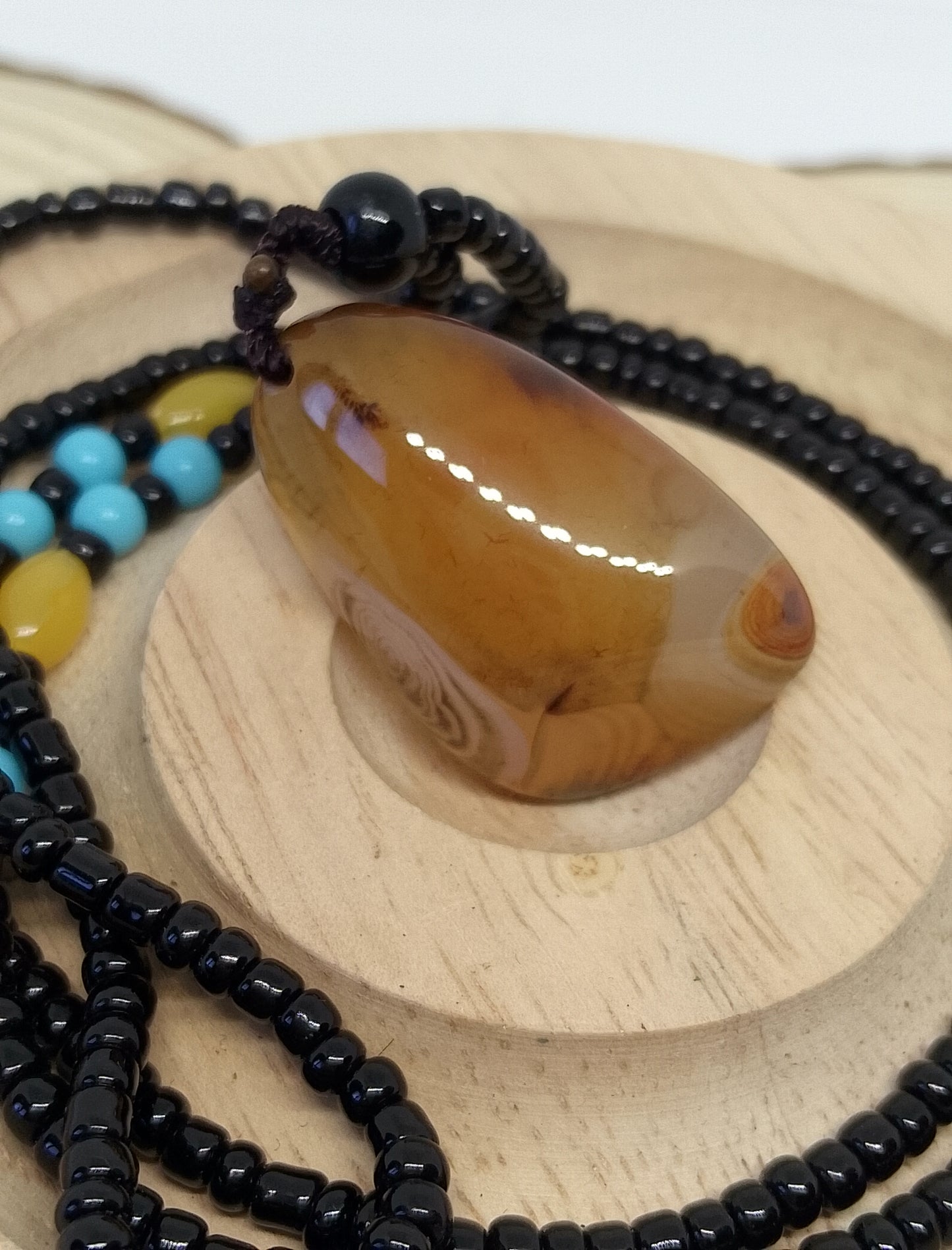 Collier en sardonyx