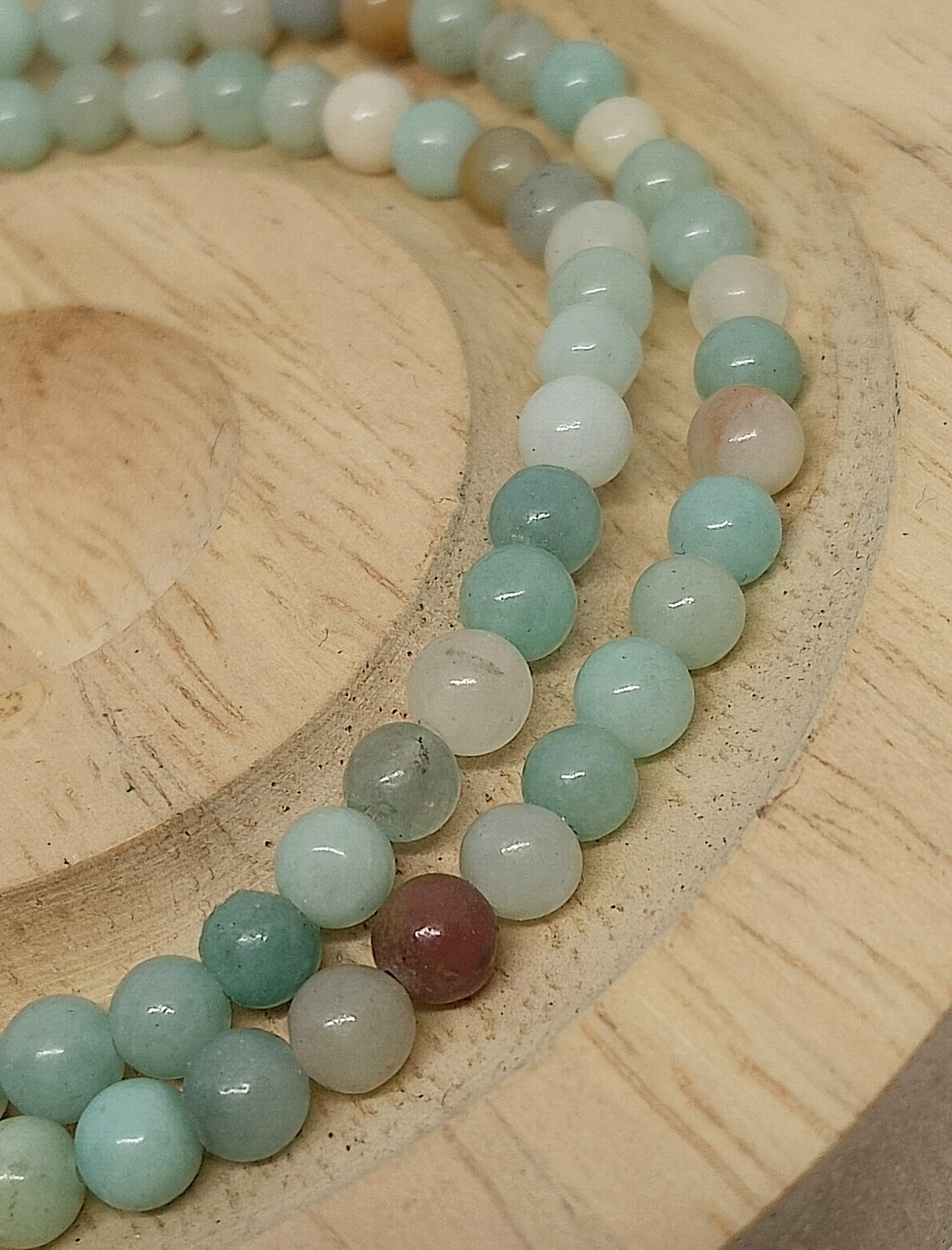 Collier et bracelet amazonite