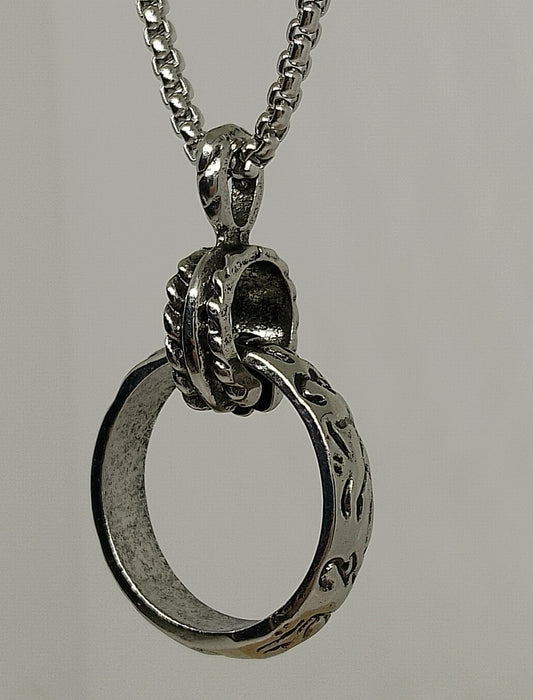 Collier anneau en acier inoxydable