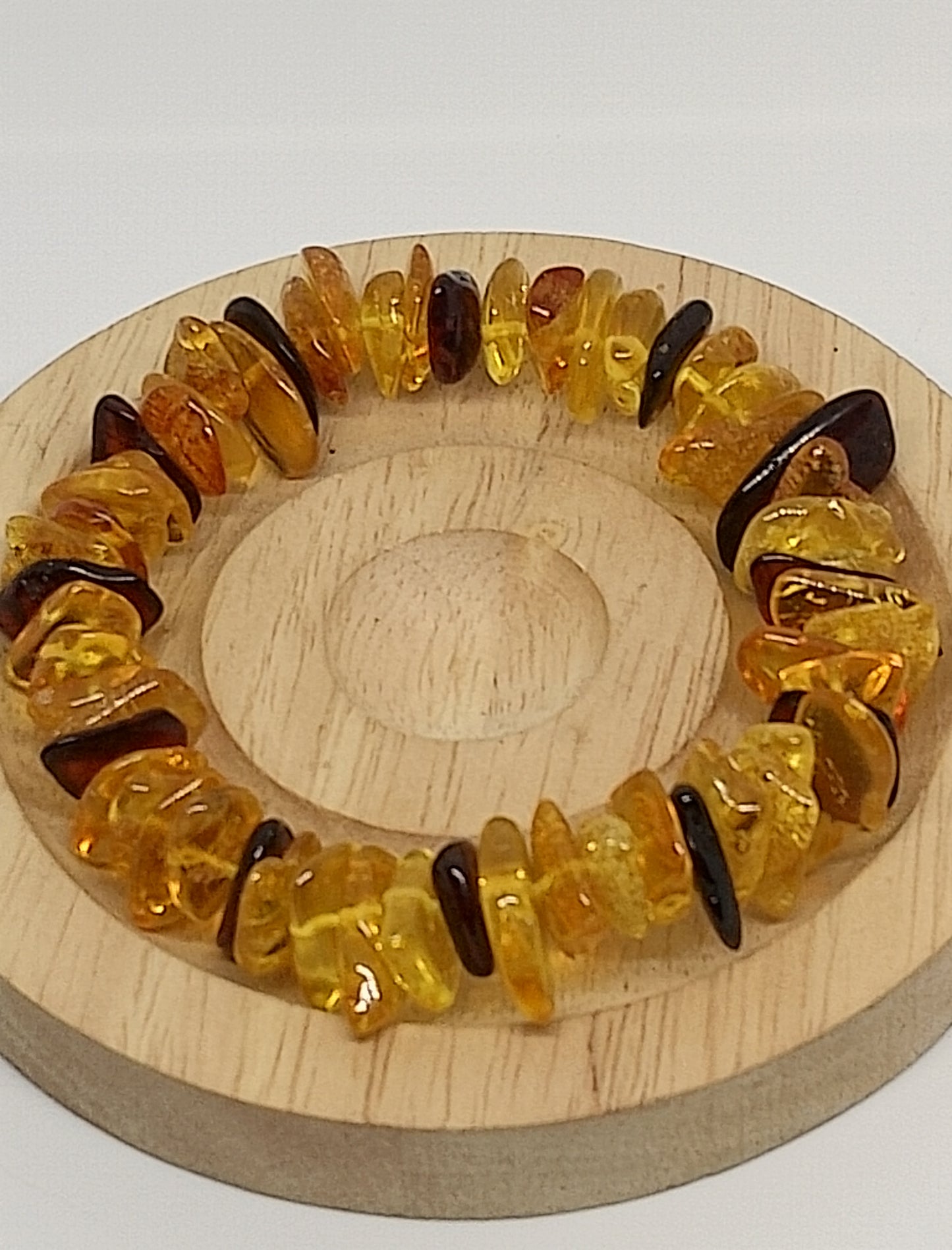 Bracelet en ambre naturelle