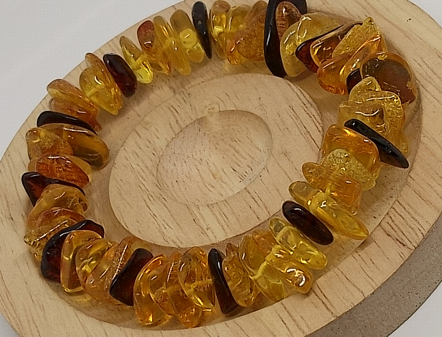 Bracelet en ambre naturelle