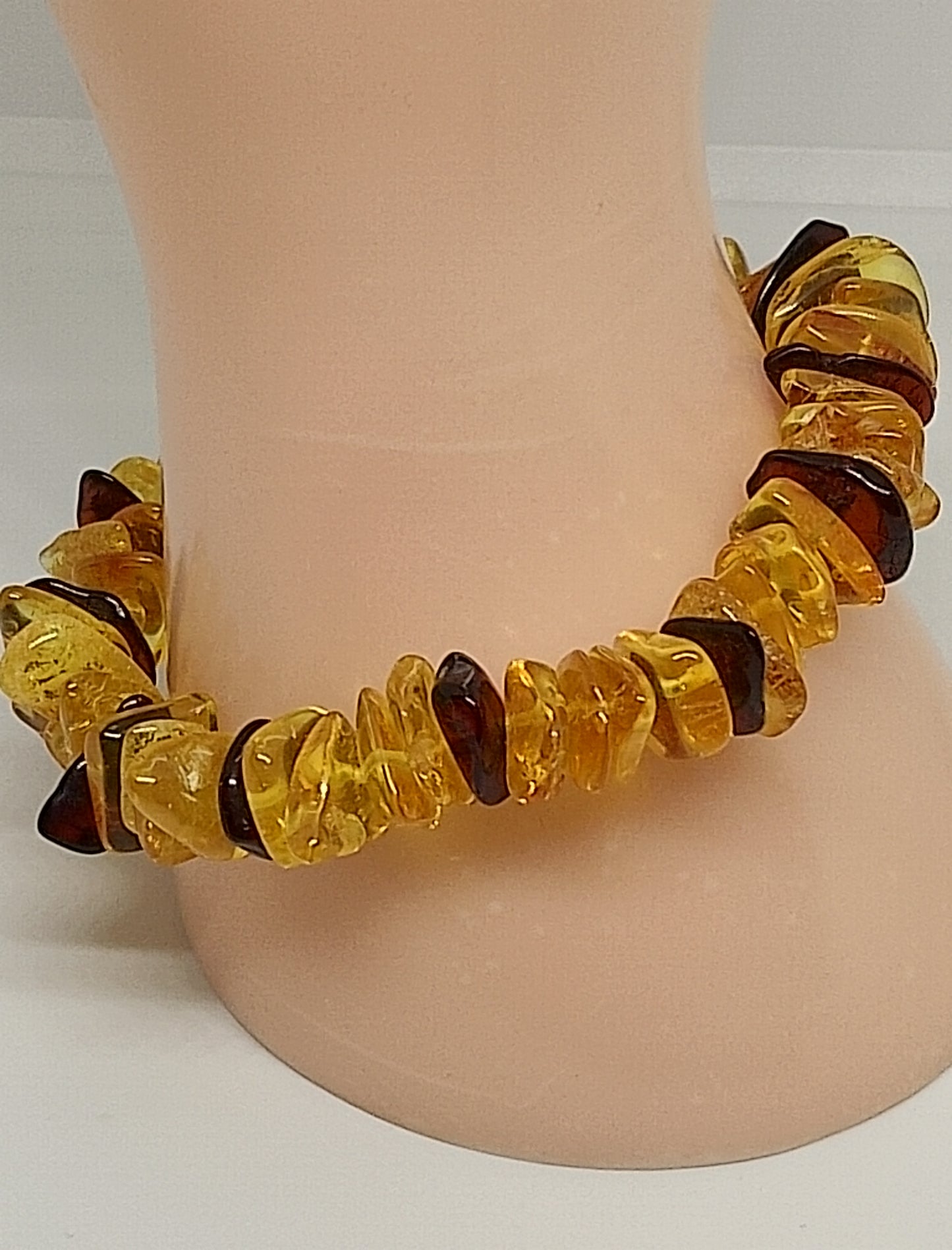 Bracelet en ambre naturelle