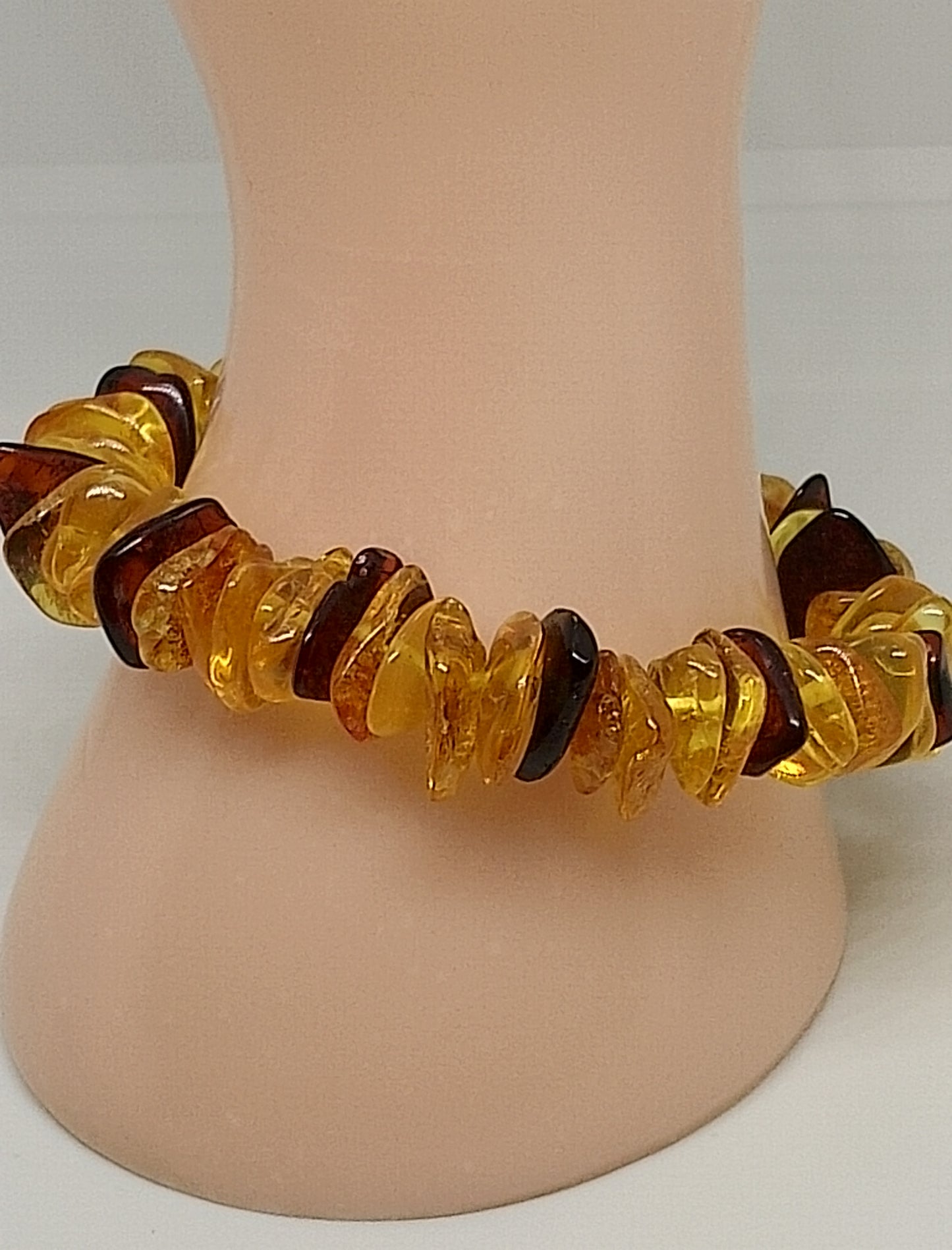 Bracelet en ambre naturelle