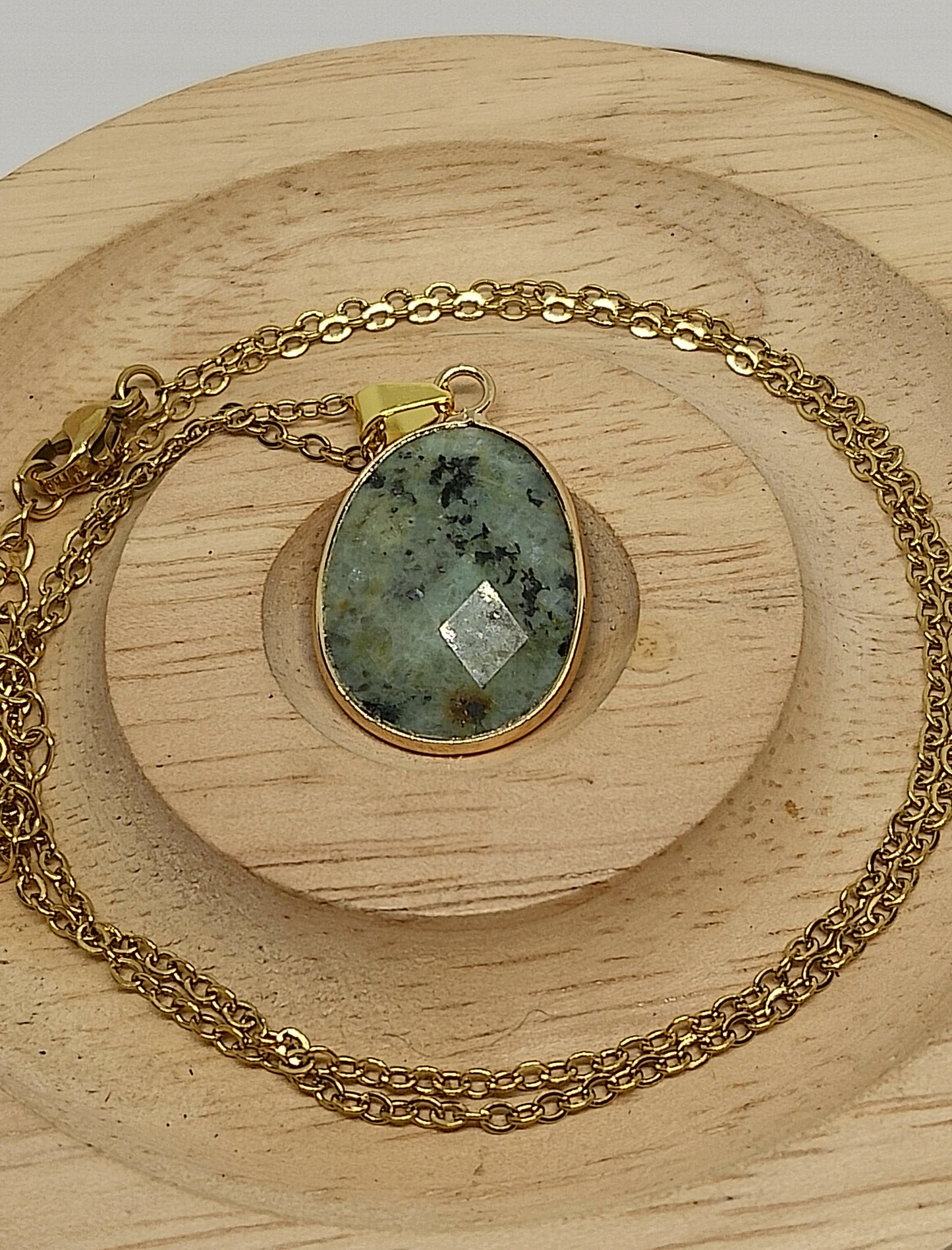 Collier en turquoise africaine