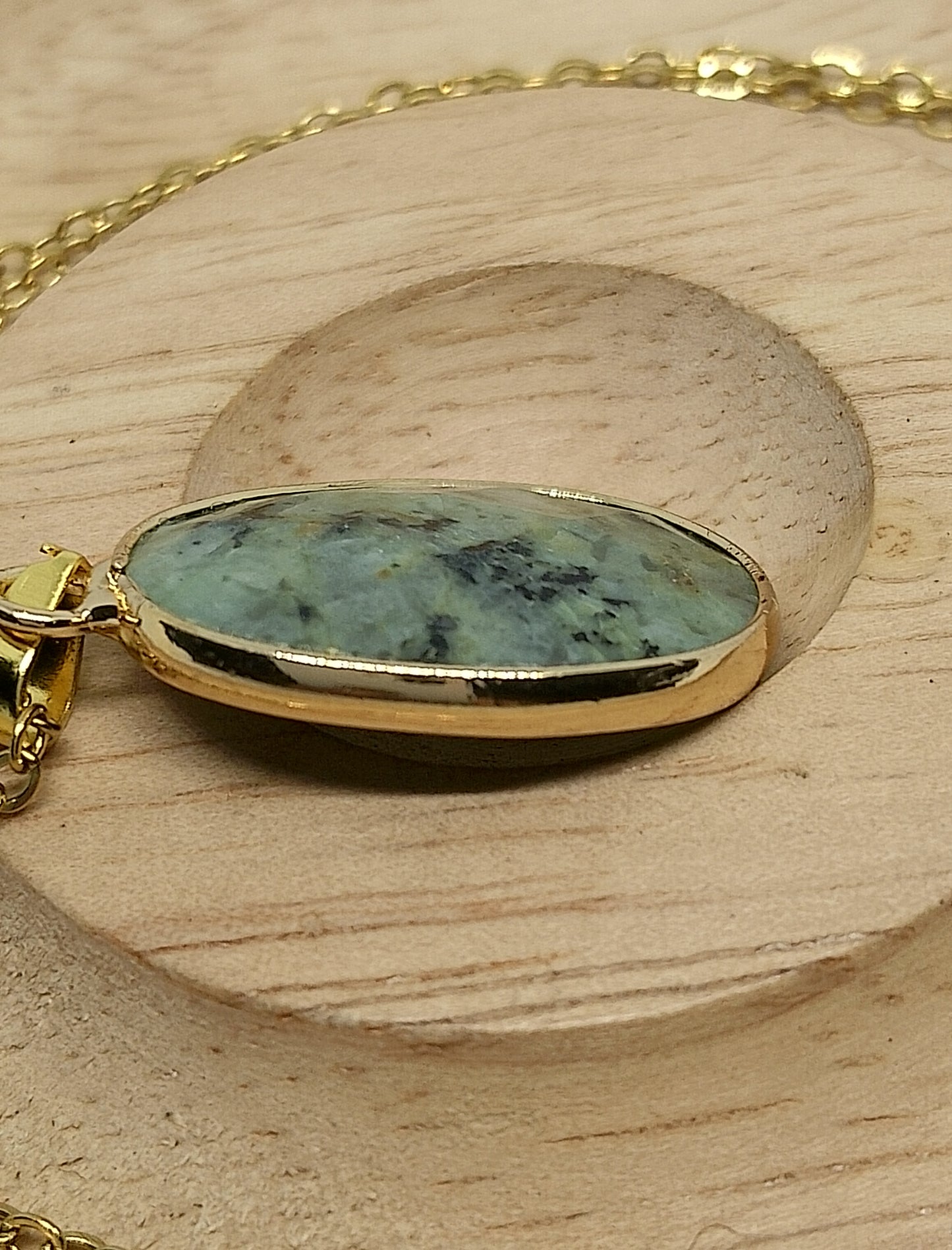 Collier en turquoise africaine