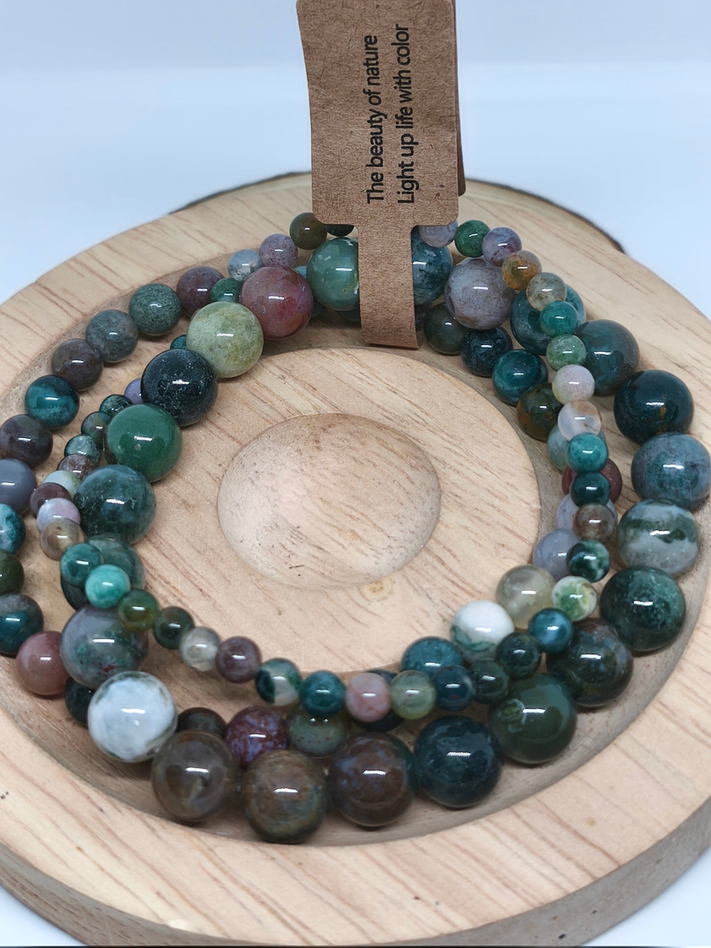 Bracelets agate indienne