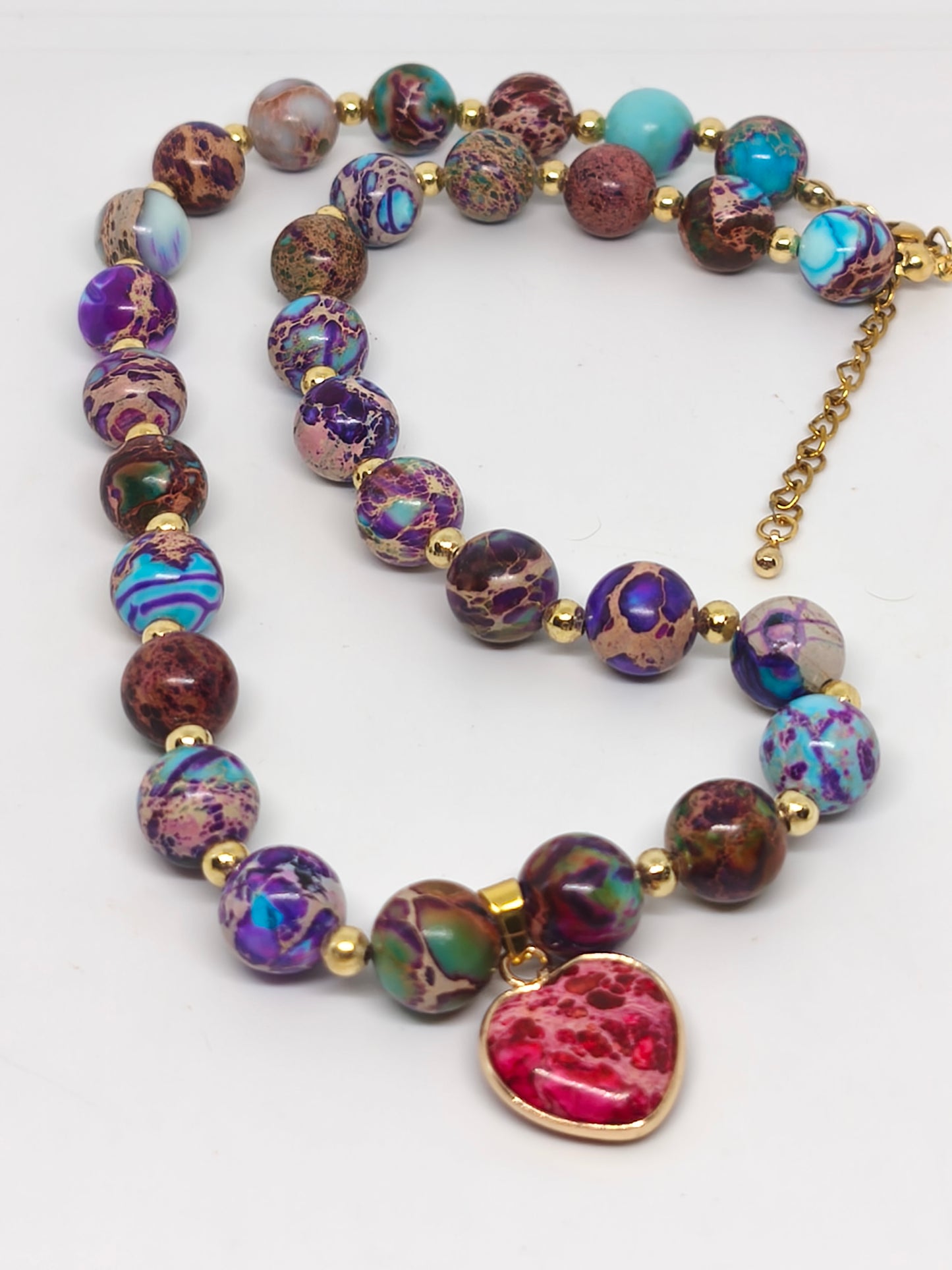 Collier en calsilice 10mm