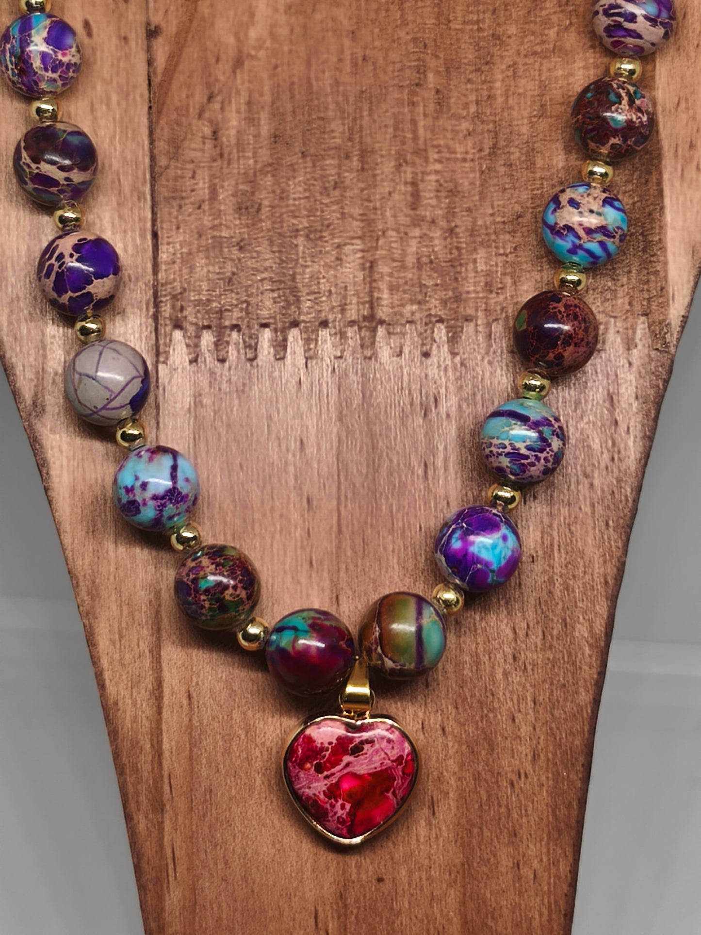 Collier en calsilice 10mm