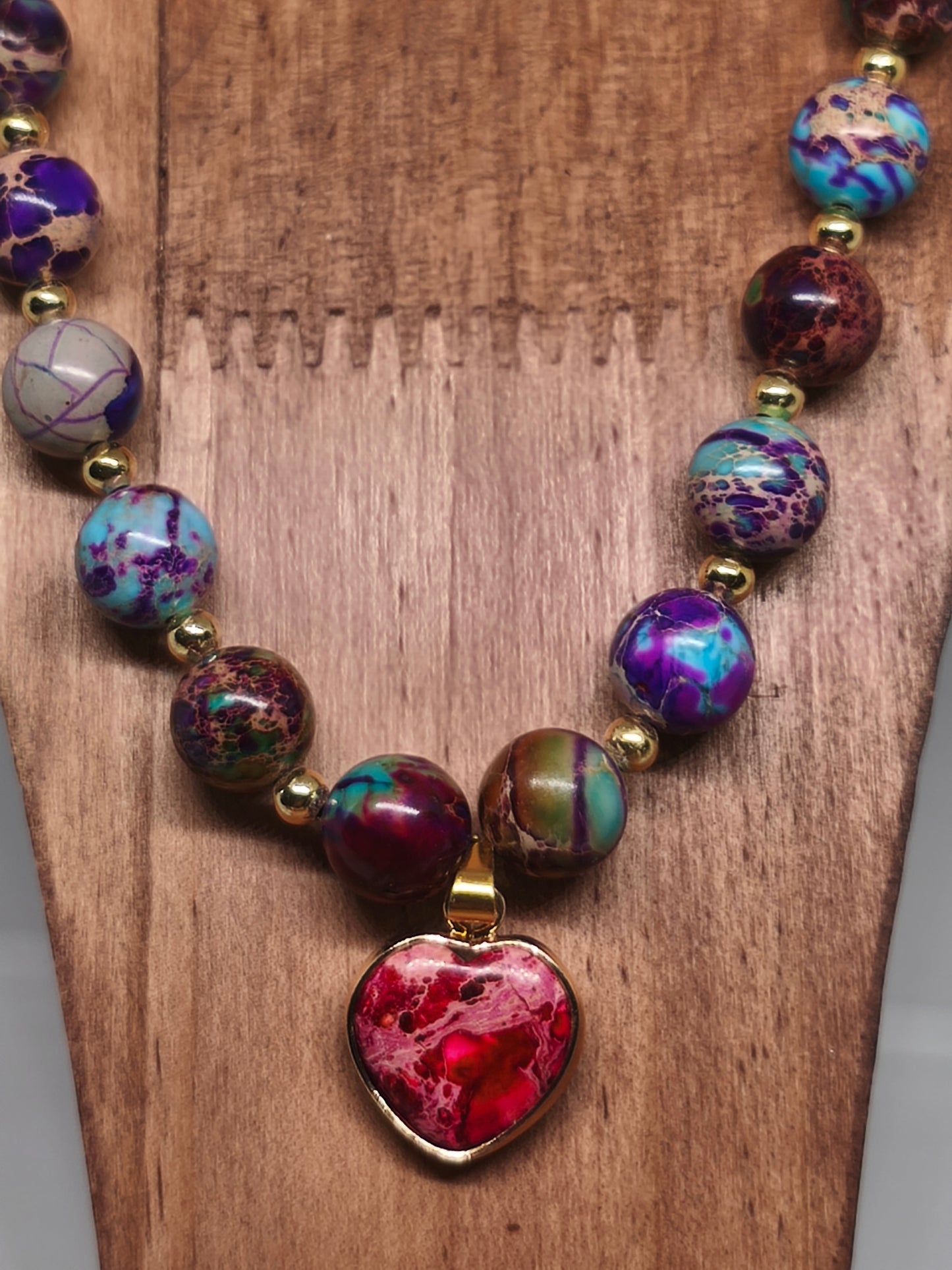 Collier en calsilice 10mm