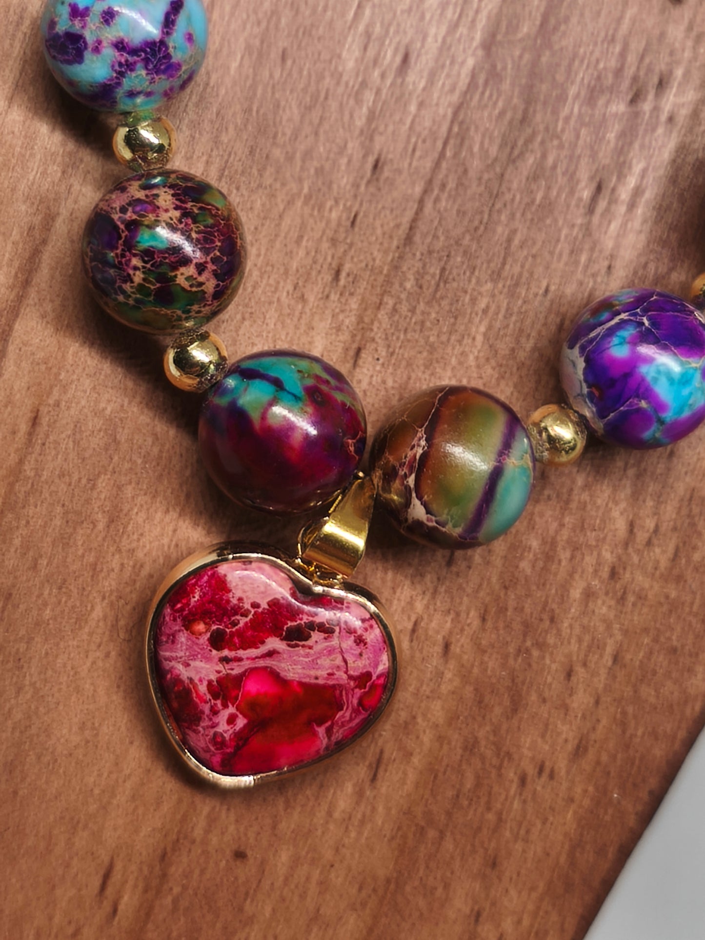 Collier en calsilice 10mm