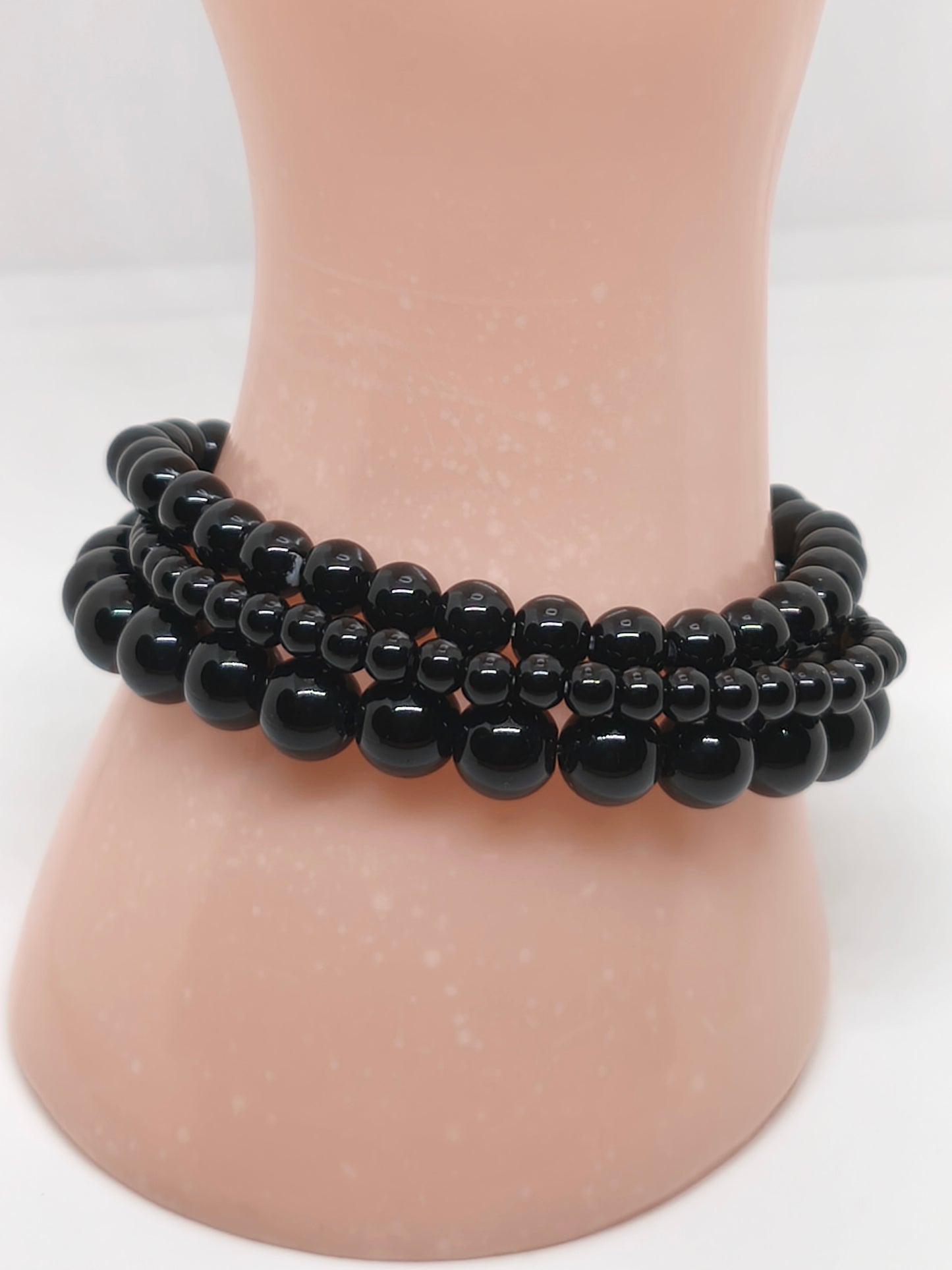 Bracelets onyx noire