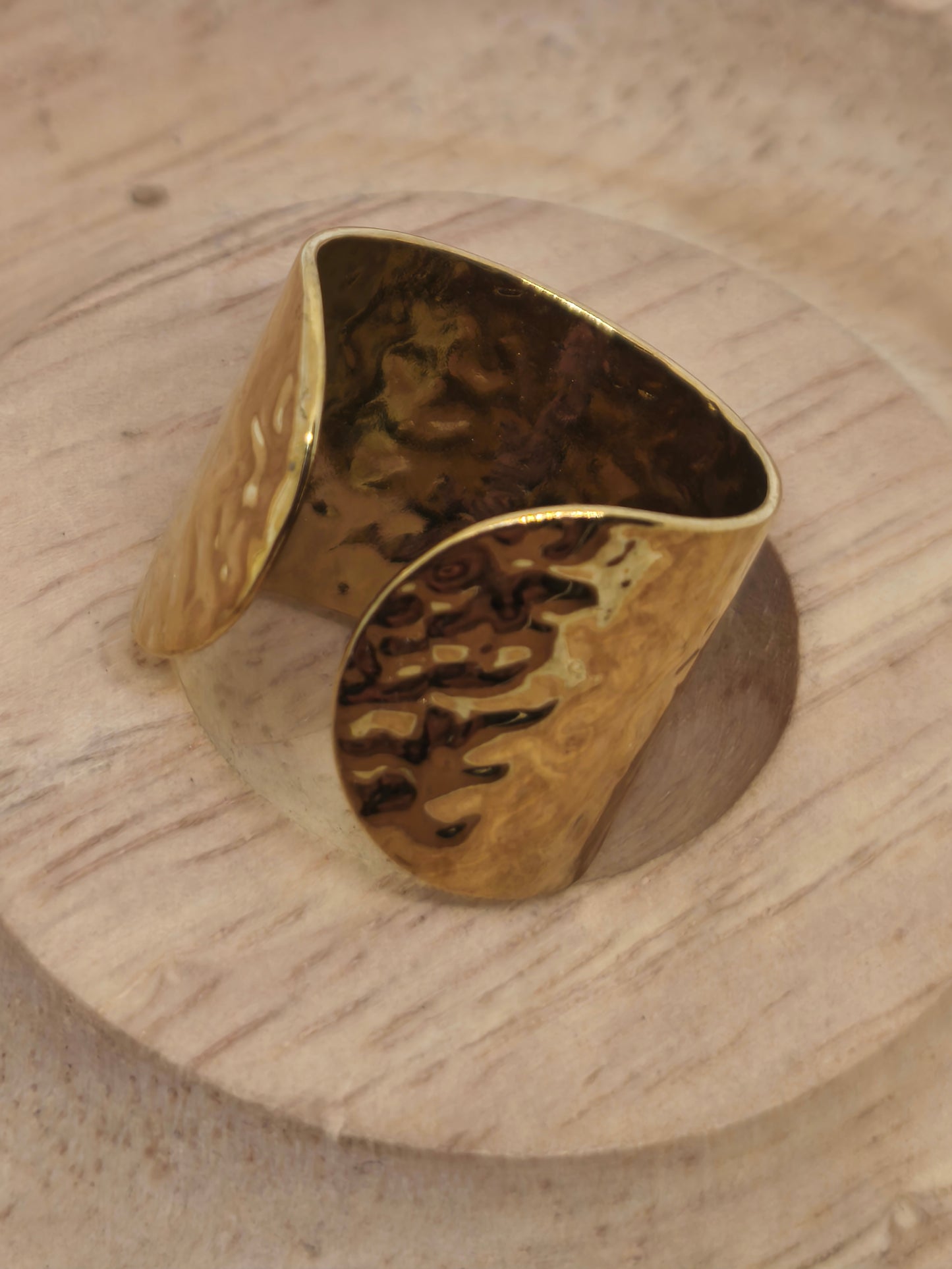 Bague en oeil de tigre