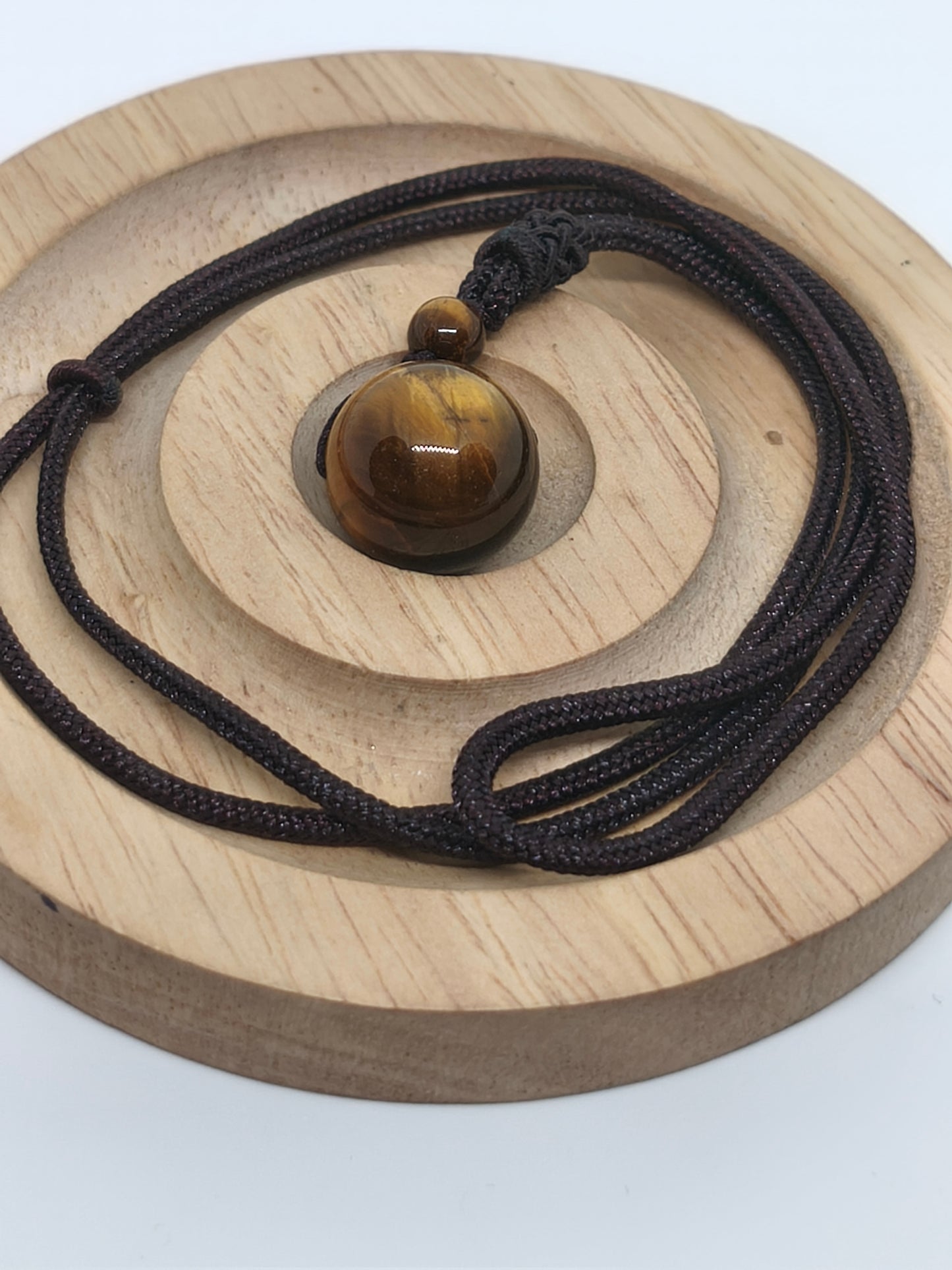 Collier en perles d'oeil de tigre