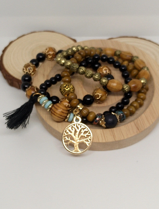 Bracelets en bois