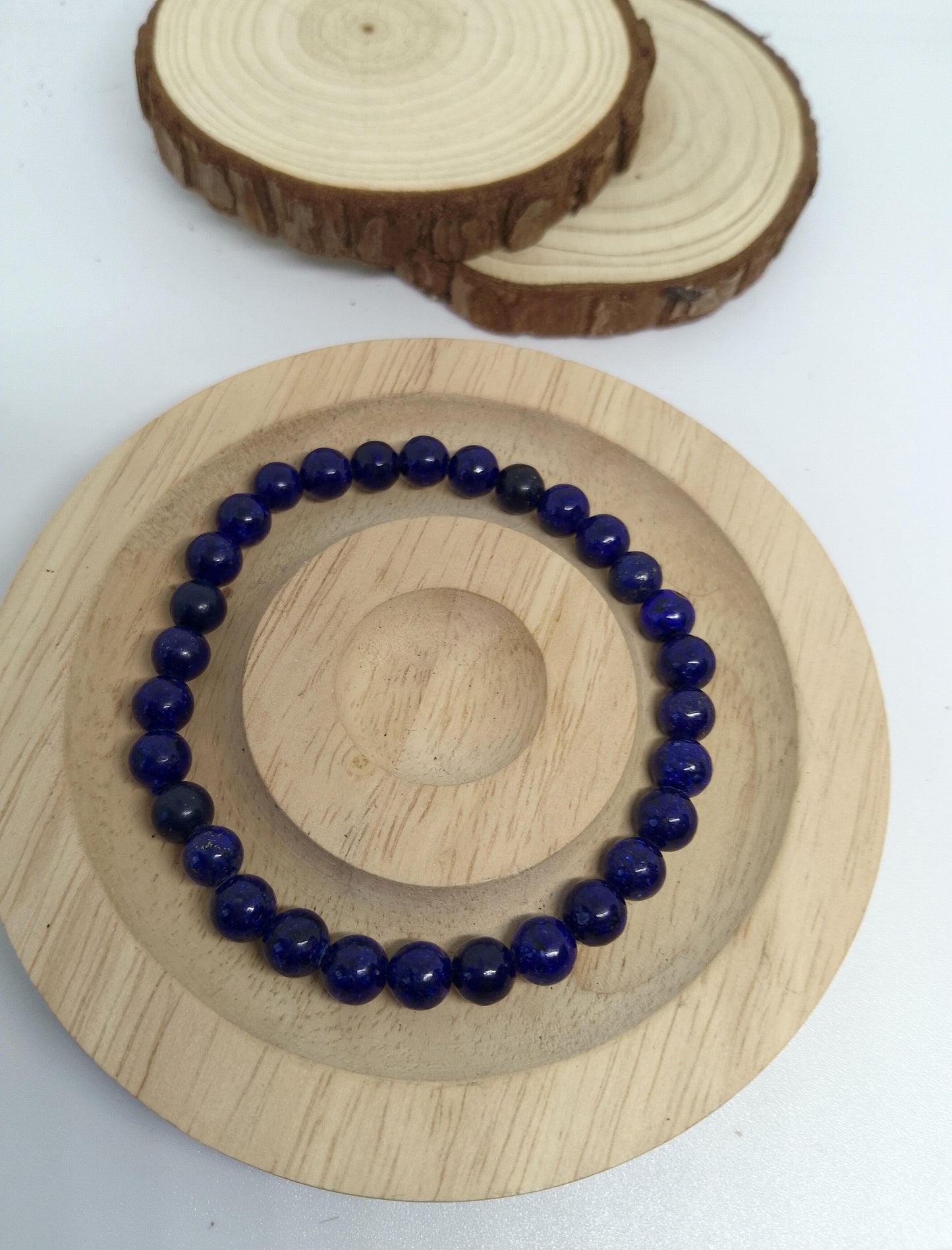 Bracelet en lapis lazuli